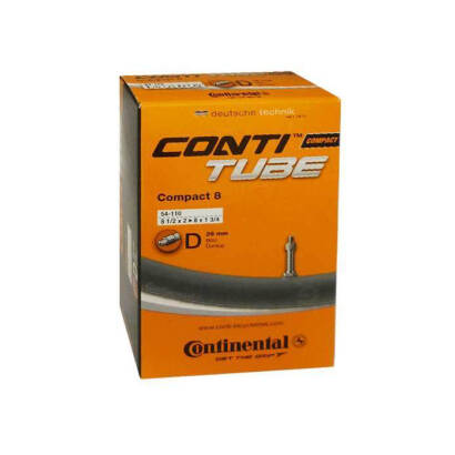 Continental Compact 8" dętka 8x 1/2 x 2 > 8 x 1 3/4 rowerowy 26mm
