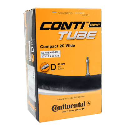Continental Compact 20" Wide dętka 20x1,90 - 20x2,50 rowerowy 40mm