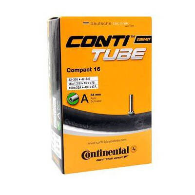 CONTINENTAL COMPACT 16" dętka 16 x 1 3/8 - 16x1.75 samochodowy 34mm