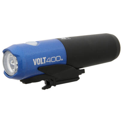 CATEYE VOLT400 lampka przednia akumulatorowa niebieska