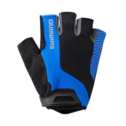 SHIMANO CLASSIC rękawiczki uniwersalne krótkie unisex czarno-niebieskie
